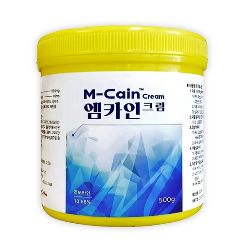 M-Cain Cream 500g 10.56%